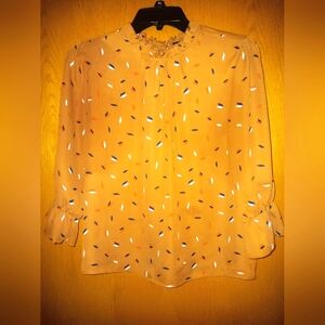 Women's size small,  Vertiche long sleeve blouse